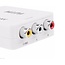 Case2go - HDMI (Randapparatuur) naar AV Adapter - naar Tulp aansluiting (Beeld) - RCA, 2x audio (L/R) - Wit