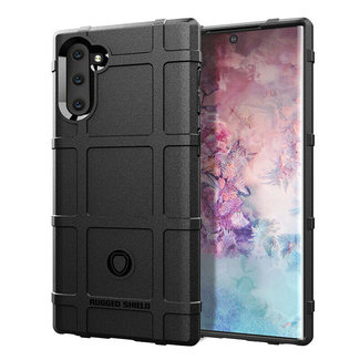 Cover2day Samsung Galaxy Note 10 hoes - Heavy Armor TPU Bumper - Back Cover - Zwart