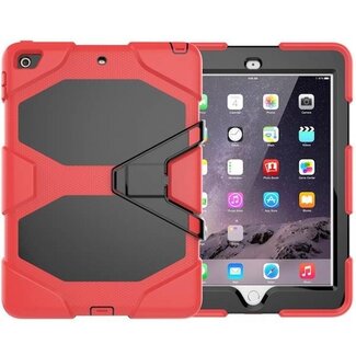 Cover2day Case for iPad 10.2 inch 2020 - Heavy Duty Rugged Case - Drop Proof Protective Cover - Red