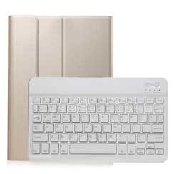 Case for Huawei MatePad T8 - QWERTY - Bluetooth Keyboard Cover - Gold
