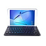 Bluetooth Toetsenbord geschikt voor Huawei MatePad T8 2020 (8 inch) Toetsenbord &amp; Hoes - QWERTY Keyboard case - Auto/Wake functie - Donker Blauw