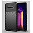 LG V60 ThinQ case - Shockproof Armor TPU Back Cover - Black