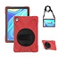 Huawei MediaPad M6 10.8 Cover - Hand Strap Armor Case - Red