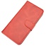 Huawei P40 Lite E Case - Wallet Book Case - Magnetische sluiting - Ruimte voor 3 (bank)pasjes - Red