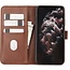 Huawei P40 Lite E Case - Wallet Book Case - Magnetische sluiting - Ruimte voor 3 (bank)pasjes - Dark Brown