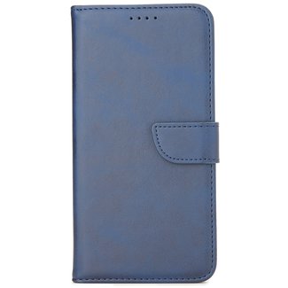 Cover2day Huawei P40 Lite E Case - Wallet Book Case - Magnetische sluiting - Ruimte voor 3 (bank)pasjes - Blauw