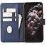 Huawei P40 Lite E Hoesje - Wallet Book Case - Magnetische sluiting - Ruimte voor 3 (bank)pasjes - Blauw