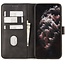 Huawei P40 Lite Case - Wallet Book Case - Magnetische sluiting - Ruimte voor 3 (bank)pasjes - Black