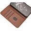 Samsung Galaxy S20 Ultra Hoesje - Wallet Book Case - Magnetische sluiting - Ruimte voor 3 (bank)pasjes - Donker Bruin