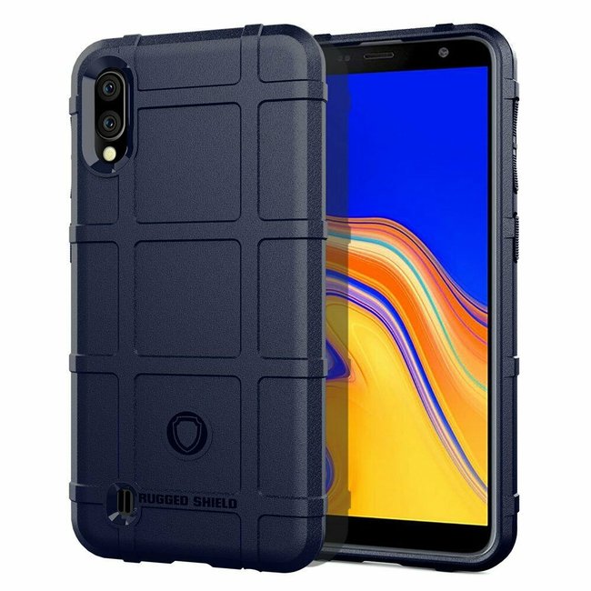 Samsung Galaxy A30 hoes - Heavy Armor TPU Bumper - Back Cover - Blauw