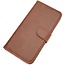 Samsung Galaxy M01 Case - Wallet Book Case - Magnetische sluiting - Ruimte voor 3 (bank)pasjes - Dark Brown