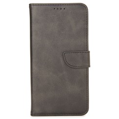 Samsung Galaxy M01 Case - Wallet Book Case - Magnetische sluiting - Ruimte voor 3 (bank)pasjes - Black