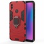 Schokbestendige back cover met ring houder - Honor 10 lite - Rood