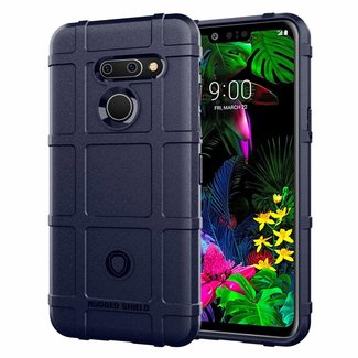 Cover2day LG G8 ThinQ hoes - Heavy Armor TPU Bumper - Back Cover - Blauw