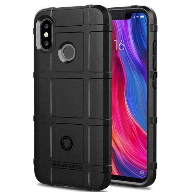 Xiaomi 8 SE hoes - Heavy Armor TPU Bumper - Zwart