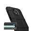 Hoesje voor Motorola Moto Z3 Play - Beschermende hoes - Back Cover - TPU Case - Zwart