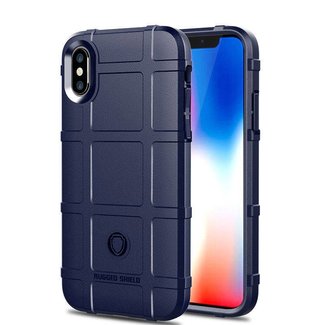 Cover2day iPhone XS MAX hoes - Heavy Armor TPU Bumper - Back Cover - Blauw
