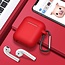 Apple Airpods Case - silicone ProtectCase with overprint - 3.0 mm - Red