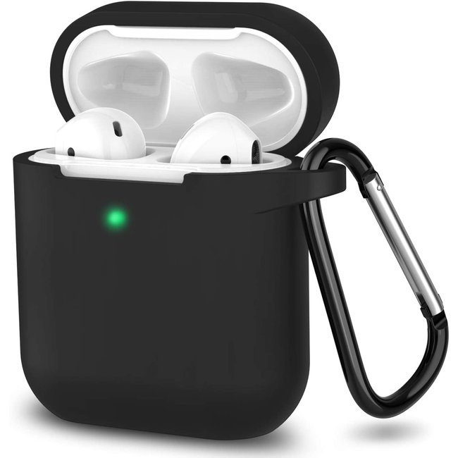 Apple Airpods Case - silicone ProtectCase with overprint - 3.0 mm - Black