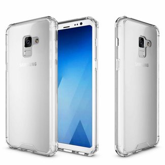 Cover2day Hybrid Armor Case - Samsung Galaxy A8 (2018) - clear