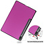 Case2go - Case for Samsung Galaxy Tab S7 FE - Slim Tri-Fold Book Case - Lightweight Smart Cover - Purple