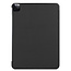 Case2go - Case for iPad Pro 12.9 (2021) - Slim Tri-Fold Book Case - Lightweight Smart Cover - Black