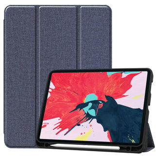 Cover2day Case for iPad Pro 11 (2021) Case - Cowboy Cover Book Case - Dark blue