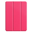 Case2go - Case for iPad Pro 11 (2021) - Slim Tri-Fold Book Case - Lightweight Smart Cover - Hot Pink