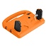 Hoes geschikt voor Huawei Mediapad M5 / M6 - 8.4 inch - Schokbestendige case met handvat - Sparrow Kids Cover - Oranje