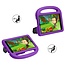 Hoes geschikt voor Huawei Mediapad M5 / M6 - 8.4 inch - Schokbestendige case met handvat - Sparrow Kids Cover - Paars