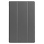 Case2go - Case for Lenovo Tab M10 HD - Second Generation - Slim Tri-Fold Book Case - Lightweight Smart Cover - Grey