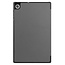 Case2go - Case for Lenovo Tab M10 HD - Second Generation - Slim Tri-Fold Book Case - Lightweight Smart Cover - Grey