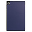 Case2go - Case for Lenovo Tab M10 HD - Second Generation - Slim Tri-Fold Book Case - Lightweight Smart Cover - Dark Blue