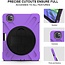 iPad Pro 12.9 (2018/2020) Cover - Hand Strap Armor Case - Purple