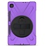 Samsung Galaxy Tab S7 Cover - Hand Strap Armor Case with Pencil holder - Purple