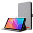 Huawei MatePad T8 Case - Book Case with Soft TPU holder - Grey