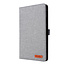 Huawei MatePad T8 Case - Book Case with Soft TPU holder - Grey