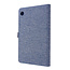 Huawei MatePad T8 Case - Book Case with Soft TPU holder - Blue