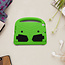 Hoes geschikt voor iPad Air 10.5 (2019) hoes - Schokbestendige case met handvat - Sparrow Kids Cover - Groen