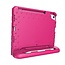 Hoes geschikt voor Apple iPad Air 10.9 (2020 / 2022) - Schokbestendige case met handvat - Magenta