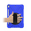 Case2go - iPad 10.2 2020 Case - Shock-Proof Hand Strap Armor Case - Blue