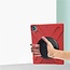 iPad Pro 12.9 (2018/2020) Cover - Hand Strap Armor Case - Red