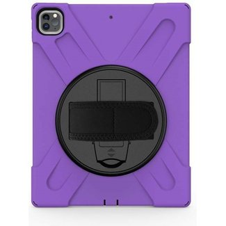 Cover2day iPad Pro 11 (2018/2020) Cover - Hand Strap Armor Case - Purple
