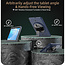Case for Huawei MatePad T10s - Hand Strap Armor - Rugged Case with Shoulder Strap - 10.1 Inch - Dark Blue