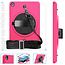 Case for Huawei MatePad T10s - Hand Strap Armor - Rugged Case with Shoulder Strap - 10.1 Inch - Magenta