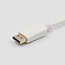 Displayport naar HDMI kabel - 24 cm - Wit