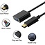 Case2go - Displayport kabel naar VGA Adapter - 15 CM - Zwart