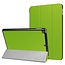 Cover2day - Tablet Hoes geschikt voor de iPad 10.2 (2019/2020/2021) - Tri-Fold Book Case - met Apple Pencil Houder - Donker Groen