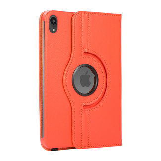 Cover2day Cover2day - Tablet hoes geschikt voor iPad Mini 6 (2021) - 8.3 Inch - Draaibare Book Case Cover - Oranje