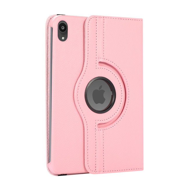 Cover2day - Tablet hoes geschikt voor iPad Mini 6 (2021) - 8.3 Inch - Draaibare Book Case Cover - Roze